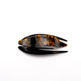 Large Dovetail Styling Hair Clips Original Acetate Hair Claw