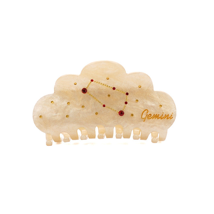 Twelve Constellations Hair Claws Cartoon Cute Hair Clips – Urrykid