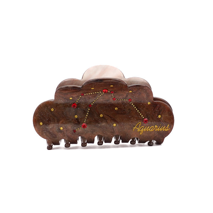Twelve Constellations Hair Claws Cartoon Cute Hair Clips – Urrykid