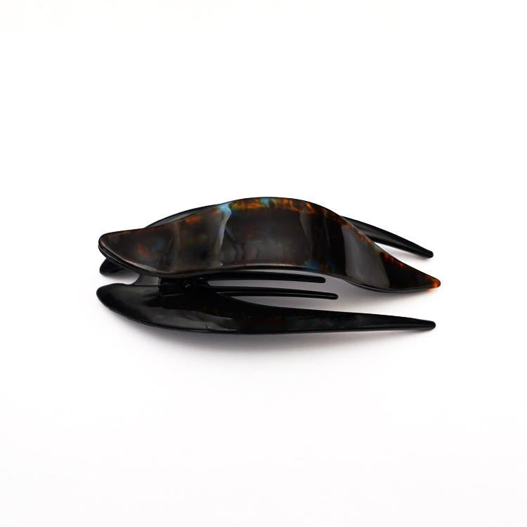 Large Dovetail Styling Hair Clips Original Acetate Hair Claw