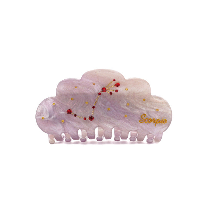 Twelve Constellations Hair Claws Cartoon Cute Hair Clips – Urrykid