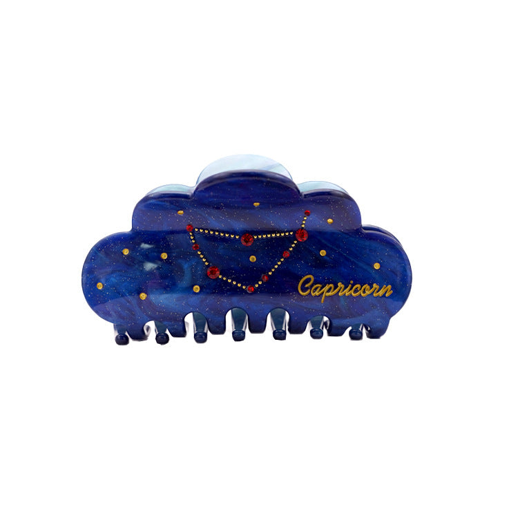 Twelve Constellations Hair Claws Cartoon Cute Hair Clips – Urrykid