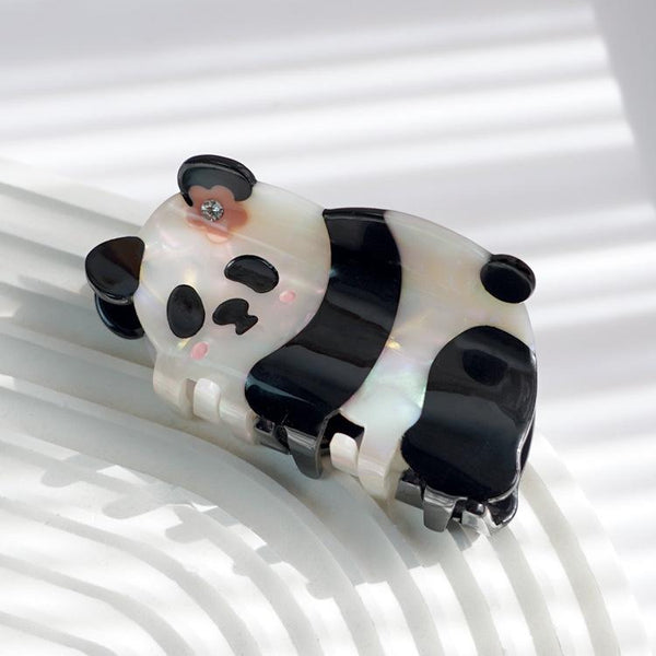 Panda Hair Claws Original Cute Cartoon Acetate Hair Clips
