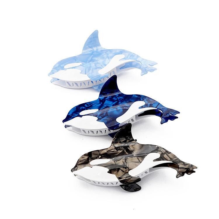 Original Whale Hair Claw Ocean Series Large Hair Clips