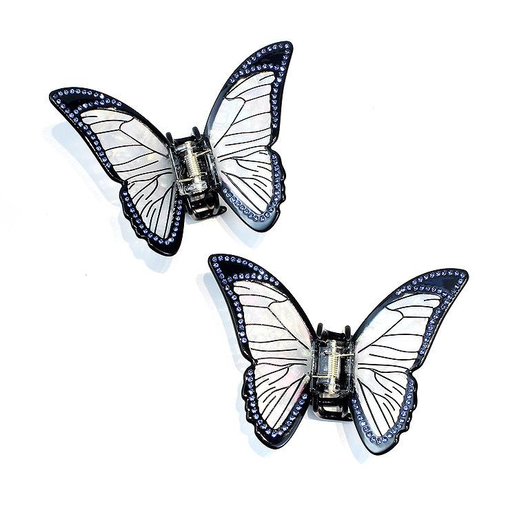Butterfly Hair Clip Original Stitching Design Acetate Hair Claw