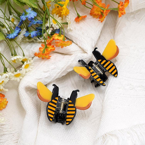 Cute Little Bee Hair Clips Original Cartoon Acetate Hair Claws