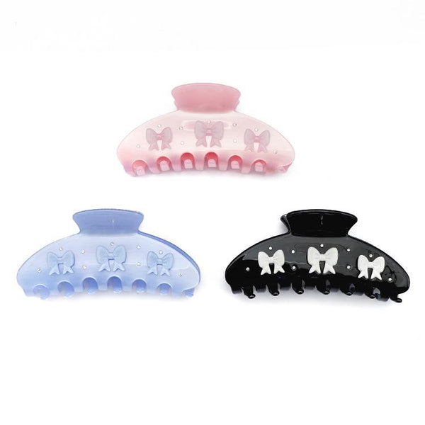 Butterfly Knot Hair Claw High-Quality Large Acetate Hair Clip