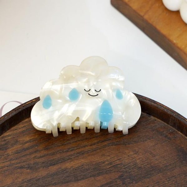 Clouds Hair Claws Sweet Acetate Hair Clips