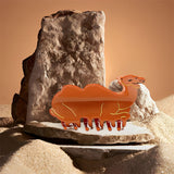 Camel Hair Clips Original Acetate Hair Claws