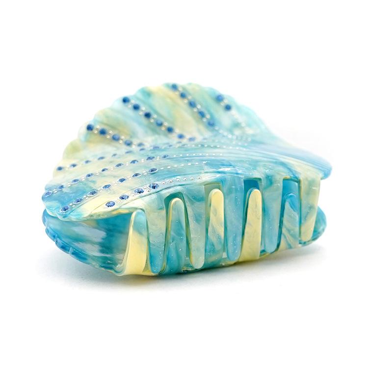 Seashell Hair Clip Marine Series Large Diamond Hair Claw