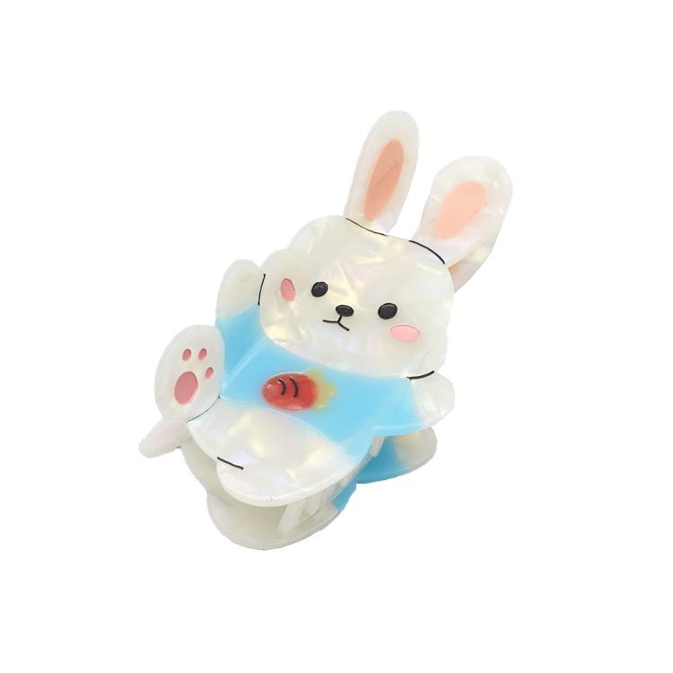 Cute Rabbit Acetate Hair Claw