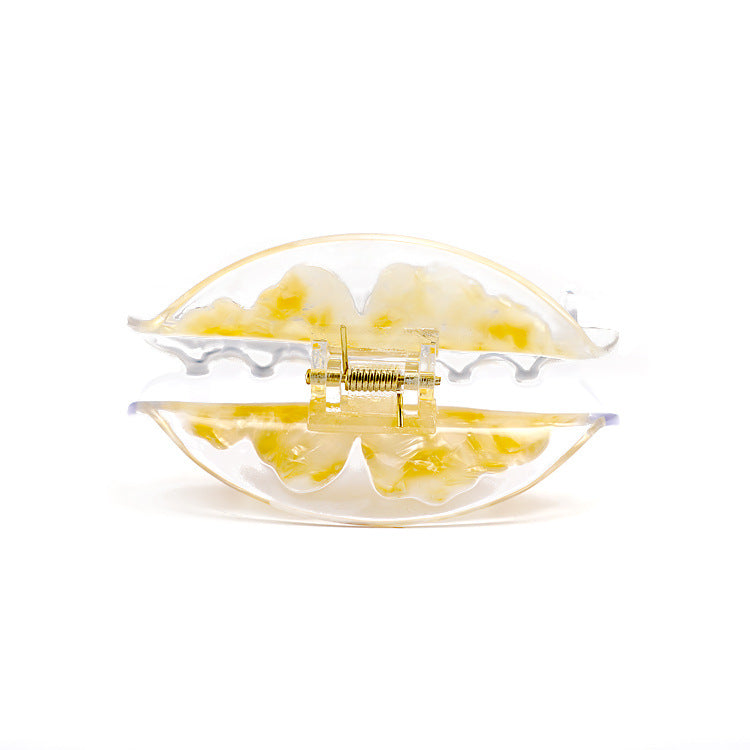 Ginkgo Biloba Hair Clips Original Acetate Hair Claws