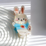 Cute Rabbit Acetate Hair Claw
