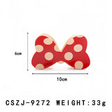 Polka Dot Bow Hair Clip Original Cute Cartoon Hair Claw