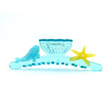 Starfish Whale Hair Clip Large Acetate Hair Claw