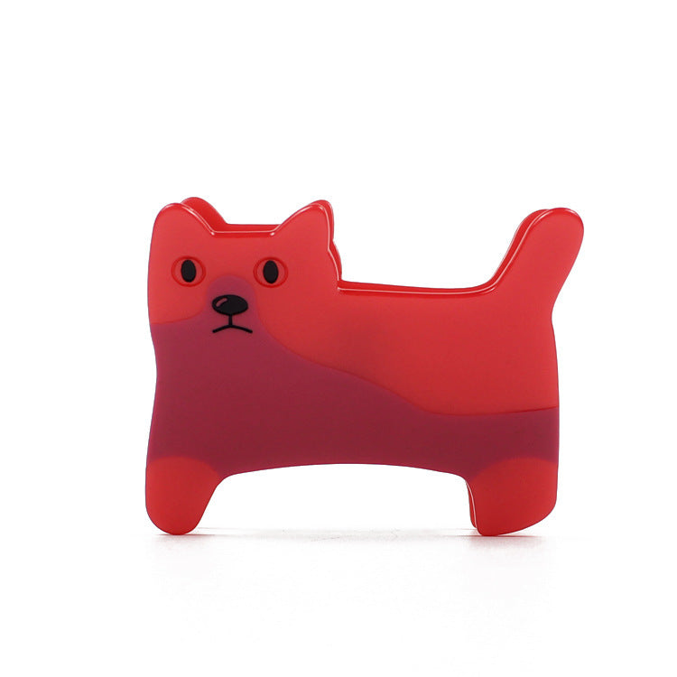 Cute Kitten Hair Clips Original Acetate Cartoon Hair Clips
