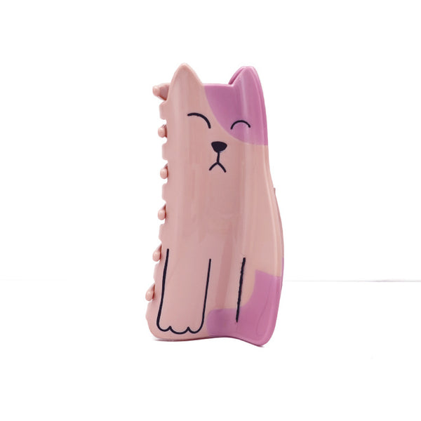 Cartoon Cat Acetate Splicing Scratch Clip