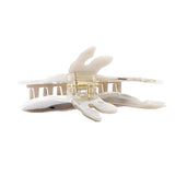 Whale Acetate Hair Claw