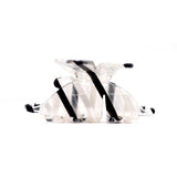 Vintage Butterfly Hair Claw Large Acetate Hair Clips