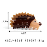 Hedgehog Hair Claws Original Cute Cartoon Hair Clips