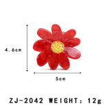Flower Claw Clips Girls Hawaiian Hair Clips