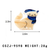 Cute Cat Hair Claws Original Acetate Hair Clips
