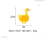Pumpkin Duck Hair Claws Original Cute Cartoon Hair Clips